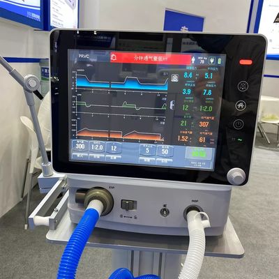 가지고 다닐 수 있는 외과적 비상용 장비 자동 호흡 ICU 통풍기 기계