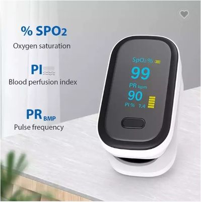 포켓용 디지털 산소계 손가락 산소계 Spo2 Oled 현명한 손가락 끝 진동 산소계