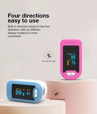 OLED 디스플레이 OEM과 CE SPO2 센서 산소계 손가락 진동 산소계