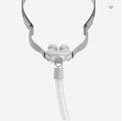 두배 실리콘 코 마스크 CPAP 마스크 자동차 CPAP 코 받침 마스크 쿠션
