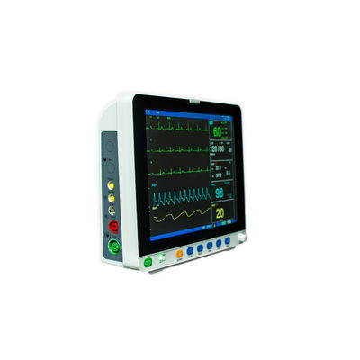 생명징후 환자 모니터 15 인치 다중 파라미터 의학 ICU 침대 곁 니비피 SPO2 Ecg