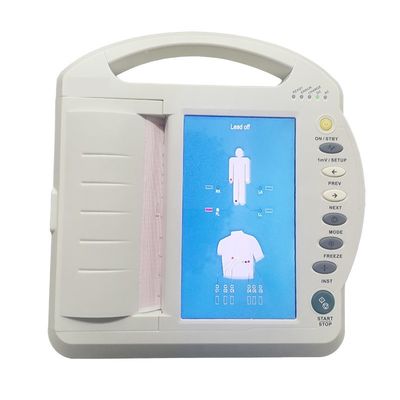 12 채널 7 인치 터치 스크린 ECG 기계 심전계 표준 12명의 리드